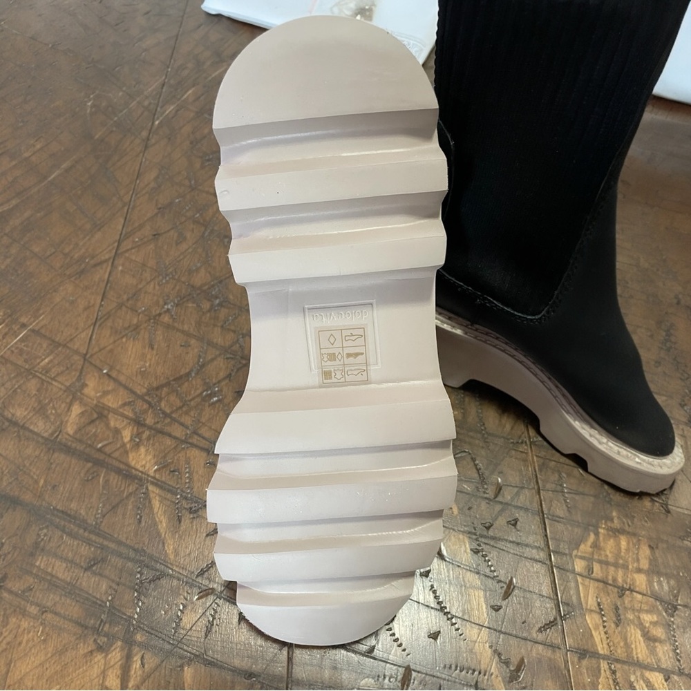Dolce Vita Black Ankle Boots - Picture 3 of 4